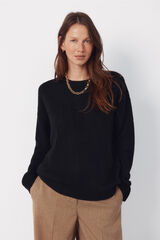 Cortefiel Camisola de toque suave Preto