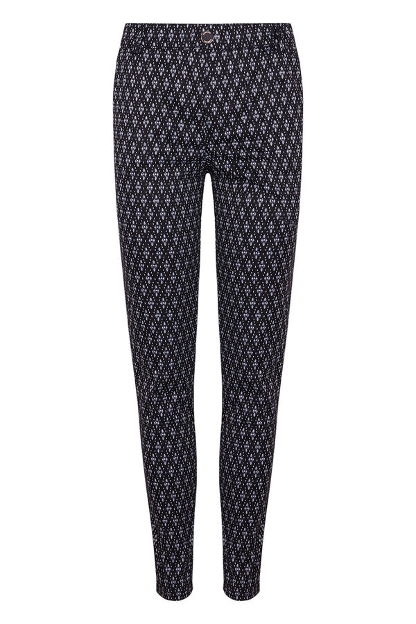 Cortefiel Cal&ccedil;as de malha jacquard Cinzento