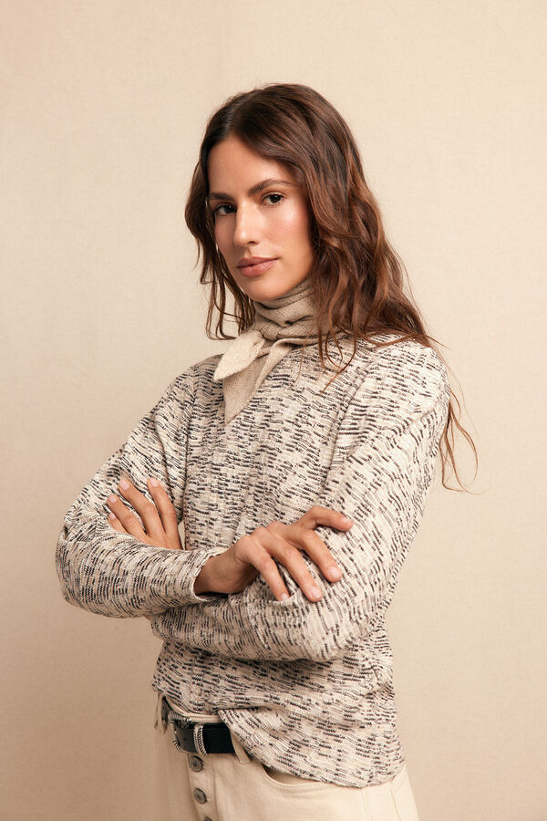 Slowlove Top estructura frunce Multicolor