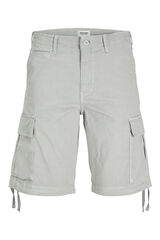 Jack & Jones Cal&ccedil;as curtas cargo Cinzento