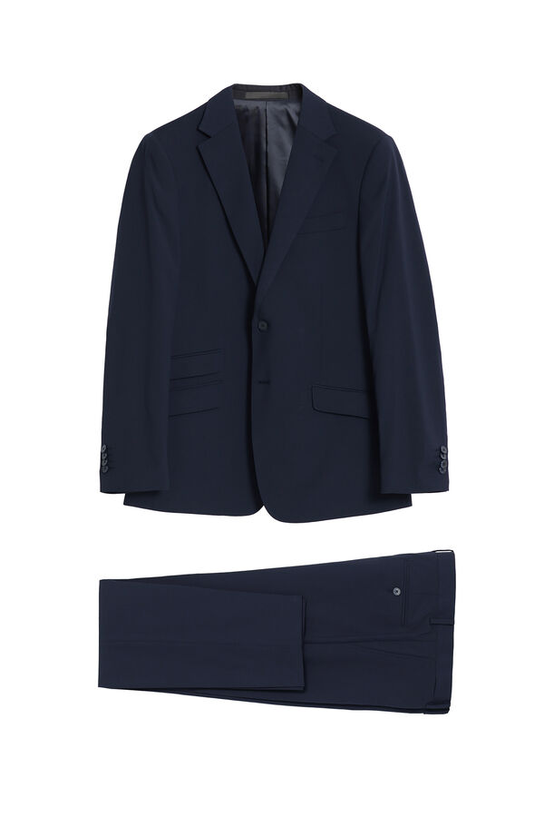 PuroEGO Traje falso liso Azul