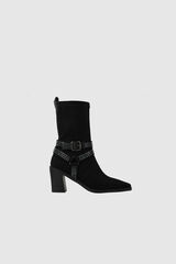 Lodi Botines con tac&oacute;n Negro