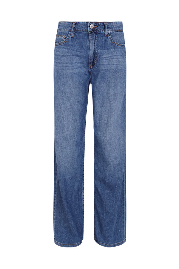 Slowlove Pantal&oacute;n vaquero New Recto Soft Azul