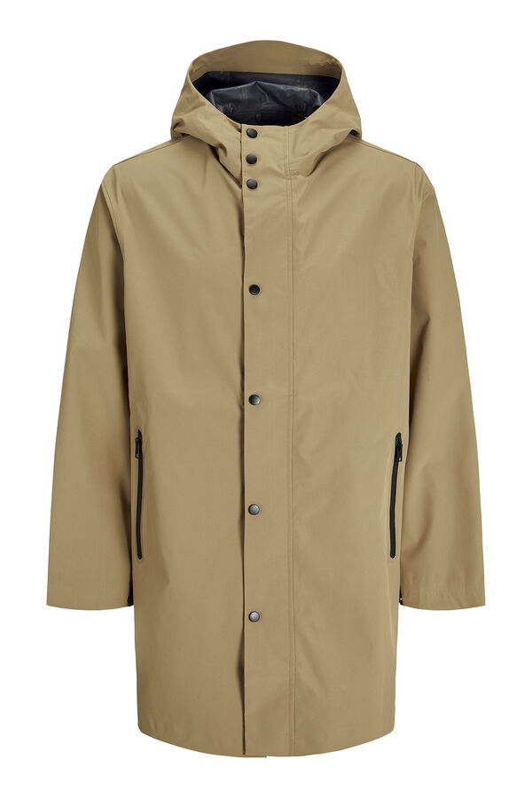 Jack & Jones Chubasquero impermeable capucha Gris