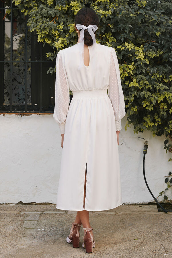 Pol&iacute;n Et Moi Vestido de novia Azalea Blanco