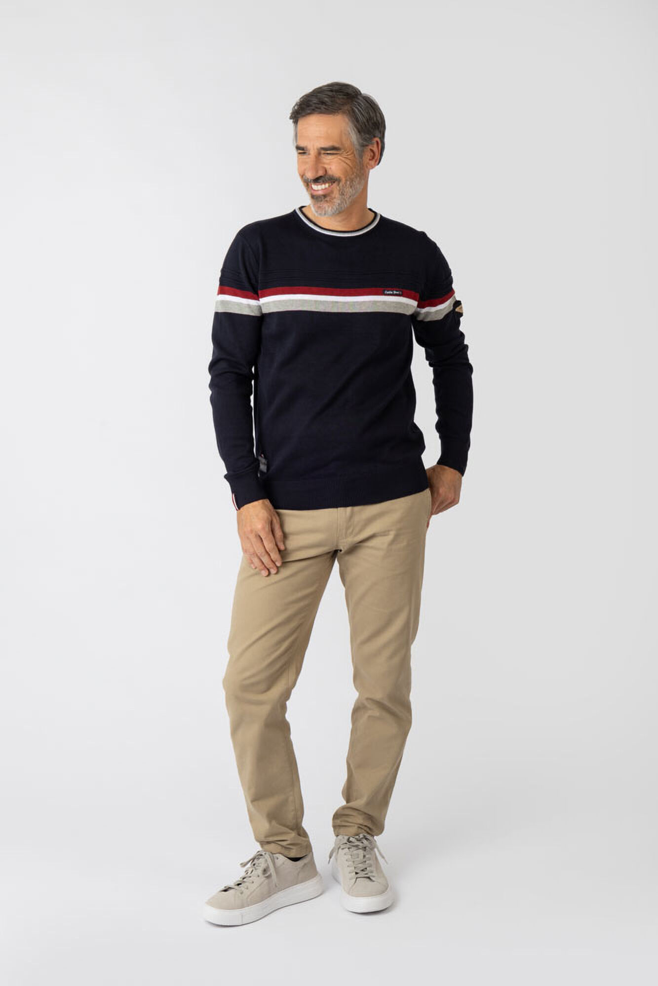 Privata Camisola de gola redonda