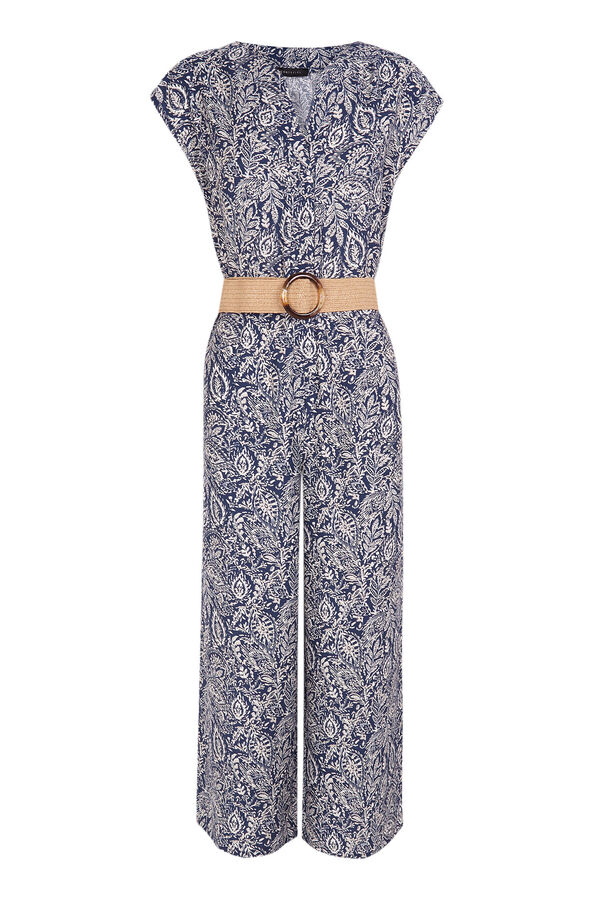 Cortefiel Macac&atilde;o com cinto Azul