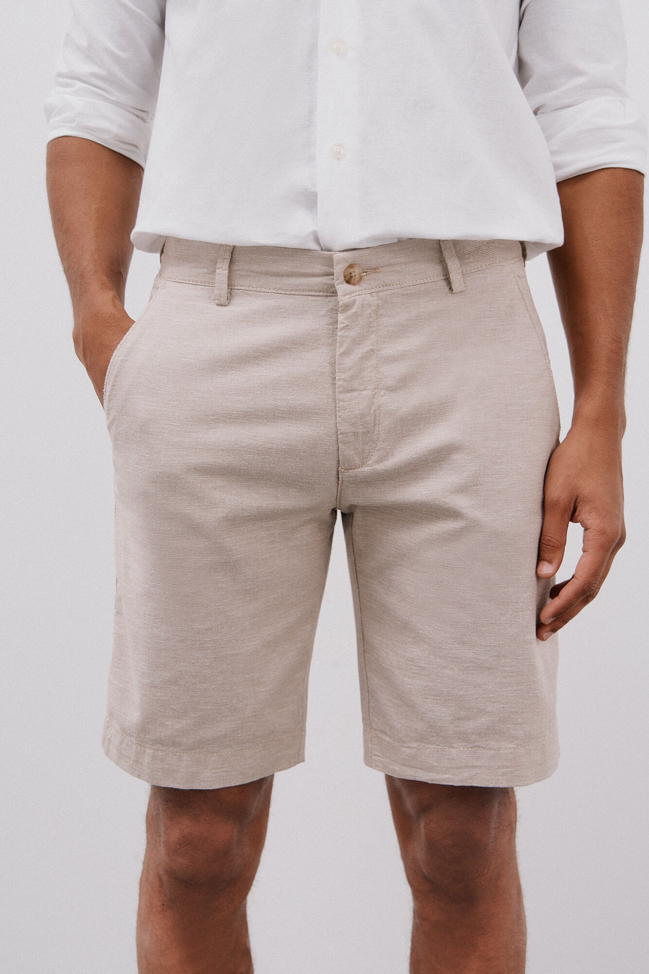 Cortefiel Bermuda chino Oxford