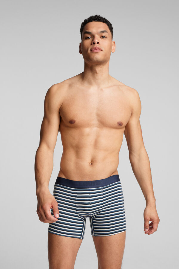 Levi's Caja de 3 calzoncillos b&oacute;xer de algod&oacute;n Levi's Azul marino