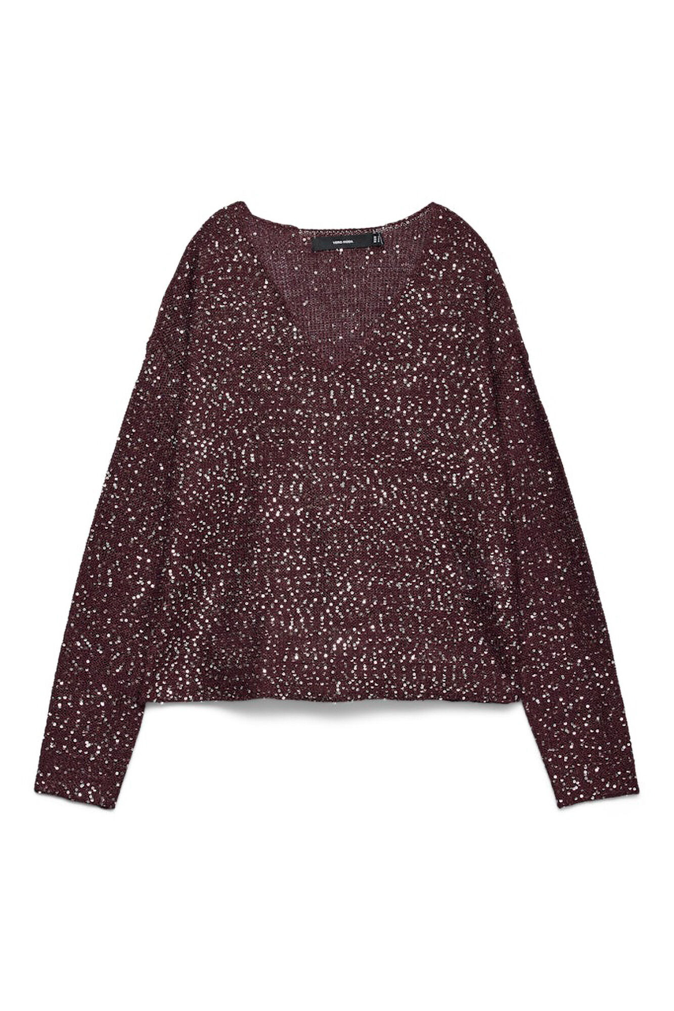 Vero Moda Jersey de lurex y lentejuelas
