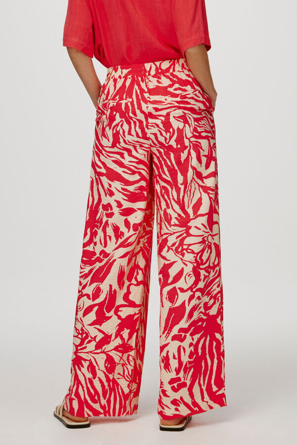 Object Cal&ccedil;as fluidas com estampado Cinzento