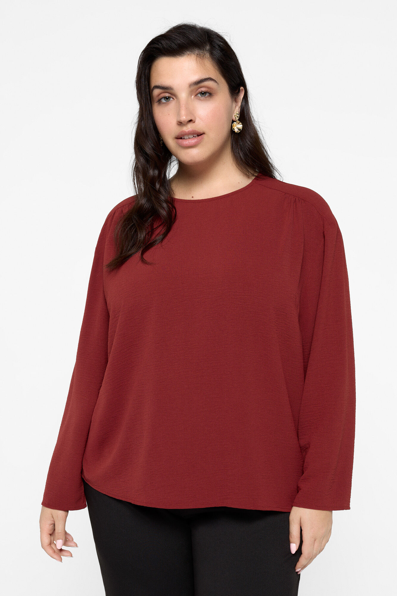 Vero Moda Curve Top encaje en la espalda talla grande