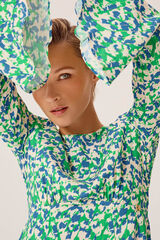 Dolores Promesas Vestido curto de Marselha Azul