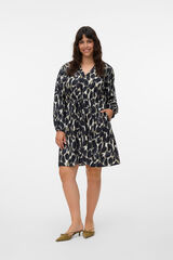 Vero Moda Curve Vestido corto de manga larga Curve Multicolor