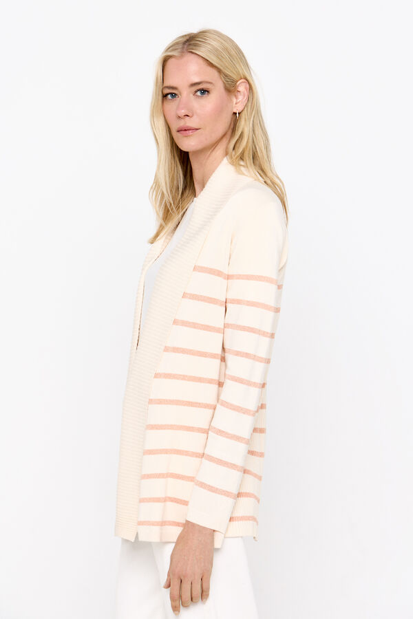 Cortefiel Chaqueta cuello chal Rojo