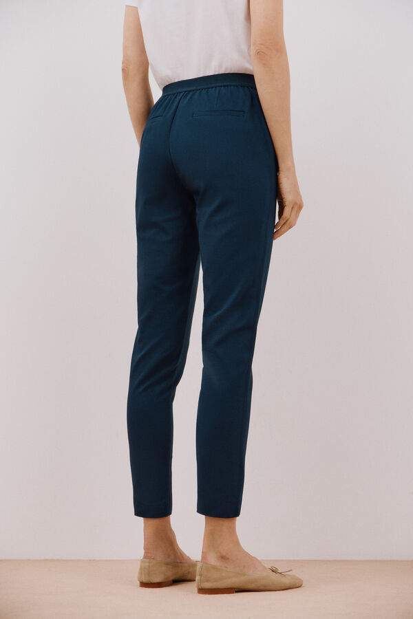 Cortefiel Pantal&oacute;n corte skinny Azul marino