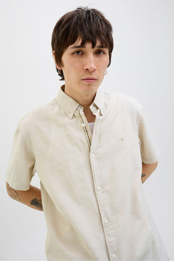 Jack & Jones Camisa regular fit Gris