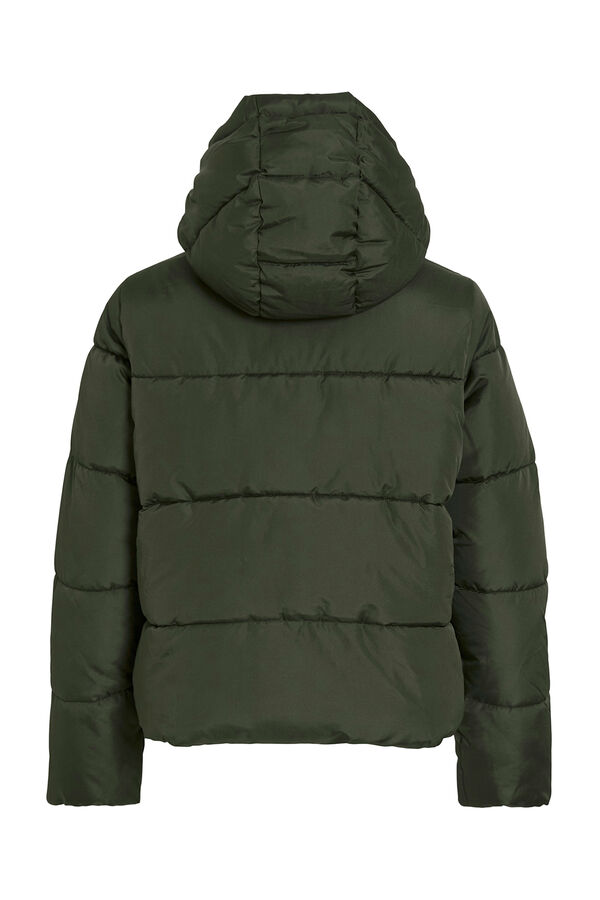Vila Abrigo acolchado con capucha Verde