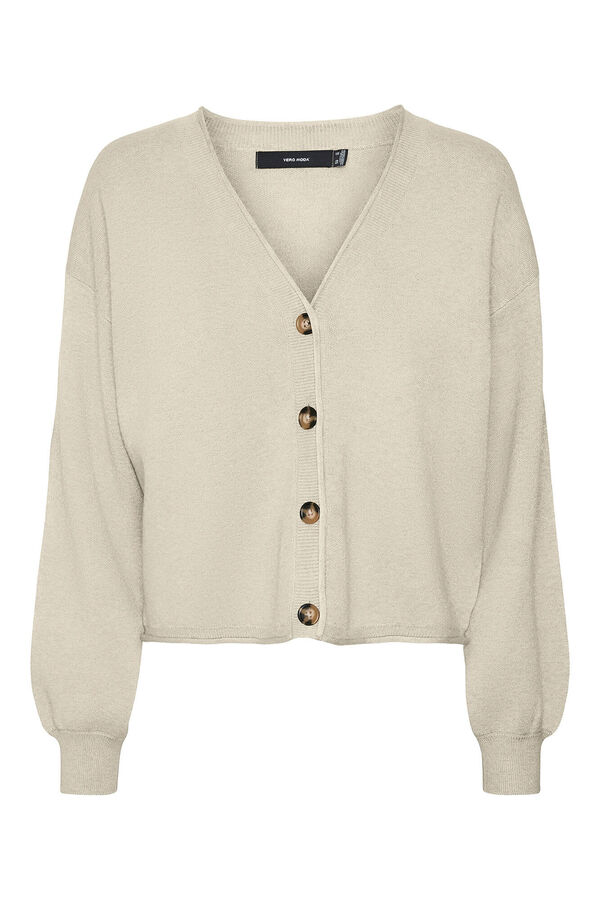 Vero Moda C&aacute;rdigan de punto Gris