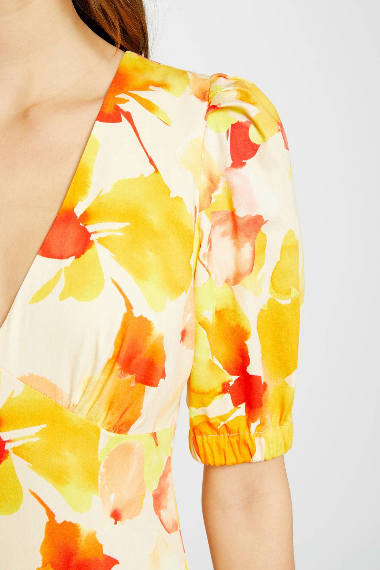 Morgan Vestido corto recto estampado