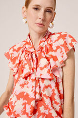 Dolores Promesas Blusa Zia Fucsia