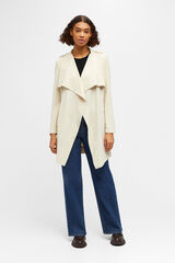 Object Chaqueta con cintur&oacute;n Beige