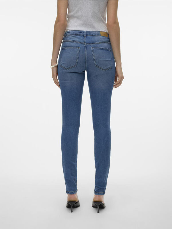 Vero Moda Vaquero pitillo Azul