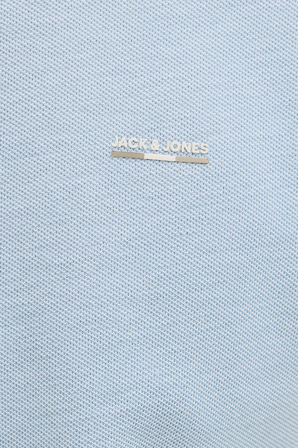 Jack & Jones T-shirt b&aacute;sica manga curta Azul