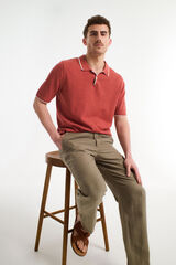 Selected Pantal&oacute;n de lino Relaxed Fit Gris