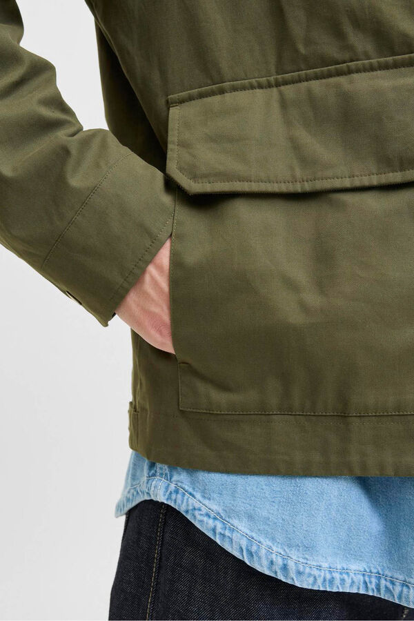 Jack & Jones Cazadora regular fit Verde oscuro