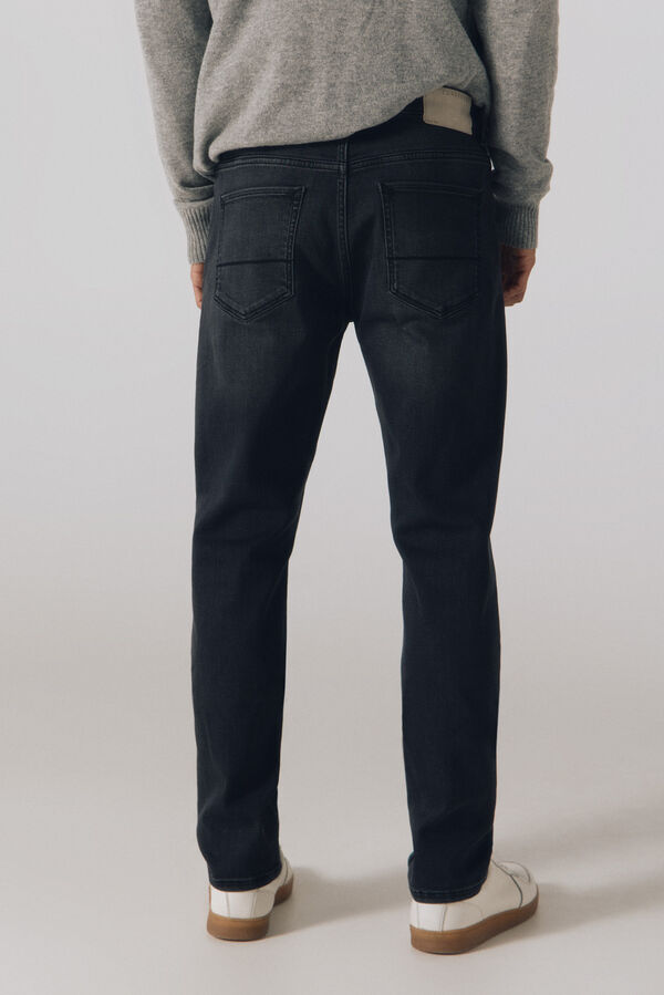 Cortefiel Jeans slim fit coolmax Gris