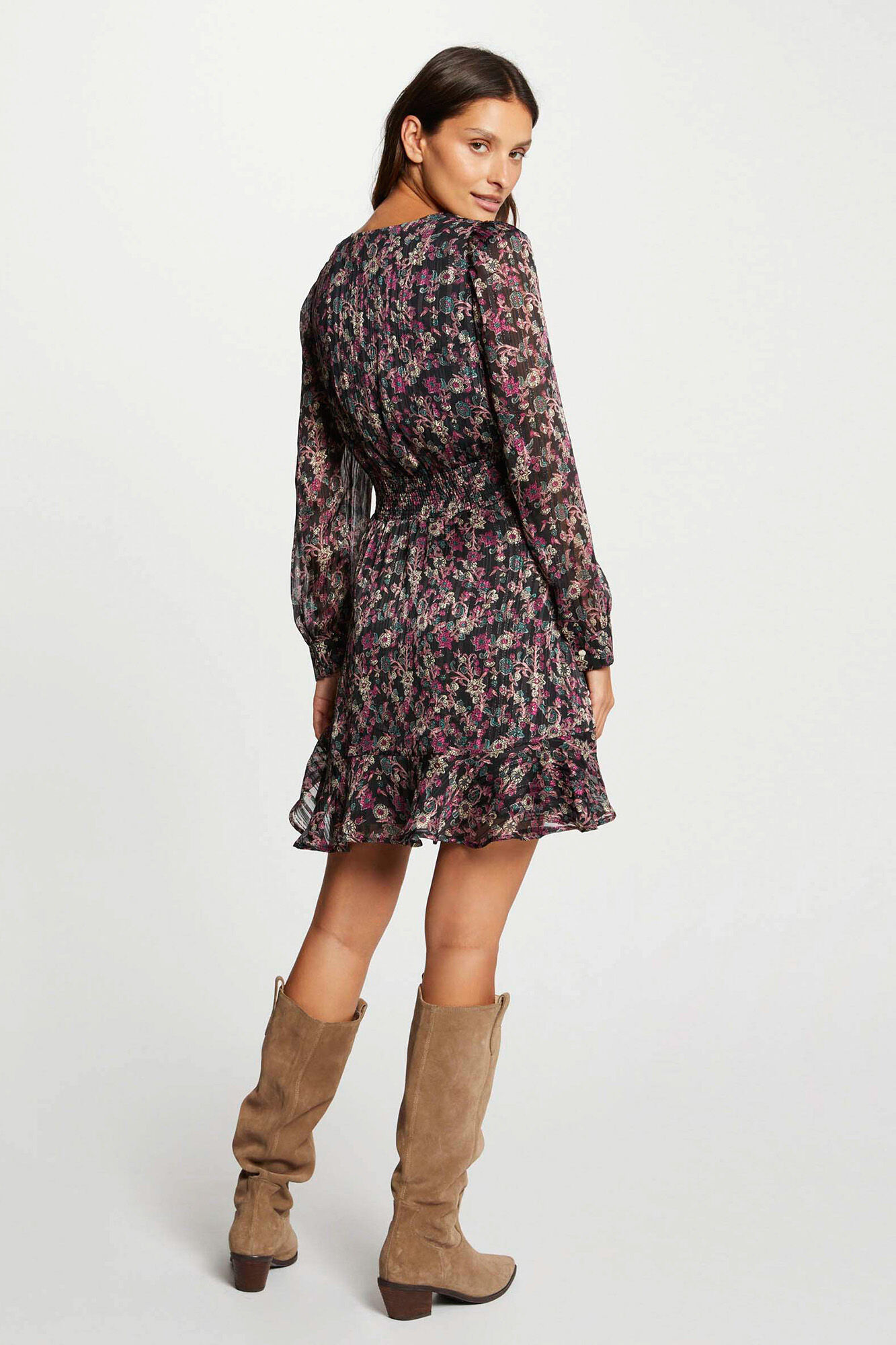 Morgan Vestido entallado estampado floral