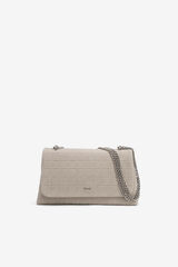 Vilanova Bolso bandolera con textura Beige