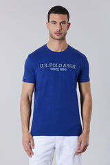 Us Polo Camiseta Mick Logo Azul