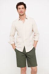 Cortefiel Bermuda chino Verde