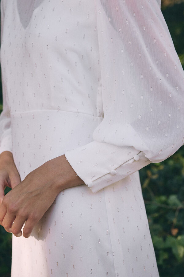 Pol&iacute;n Et Moi Vestido de novia Francisca Blanco