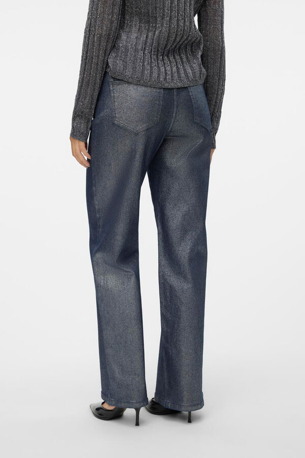 Vero Moda Jeans brilhantes Azul