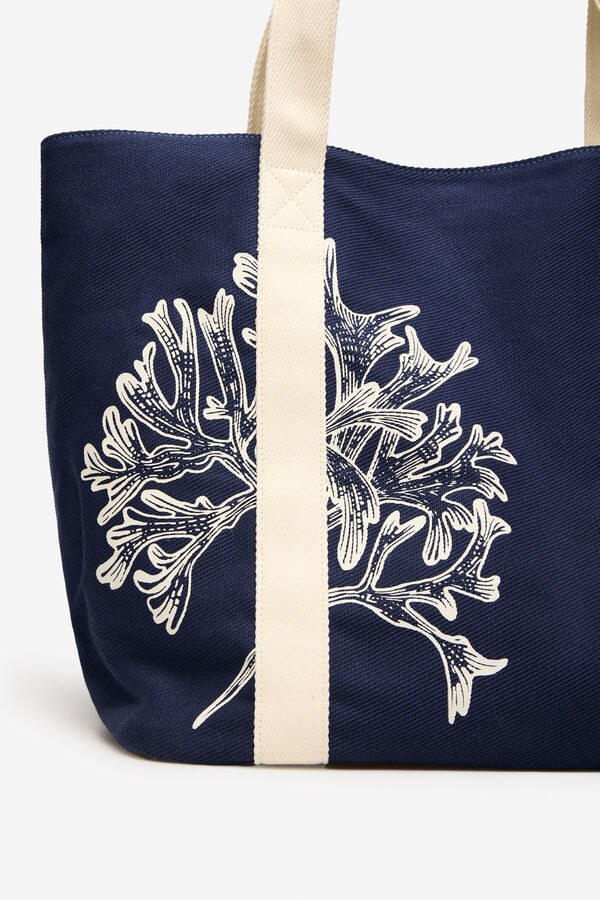 Cortefiel Bolsa playa colaboracion WWF Azul marino