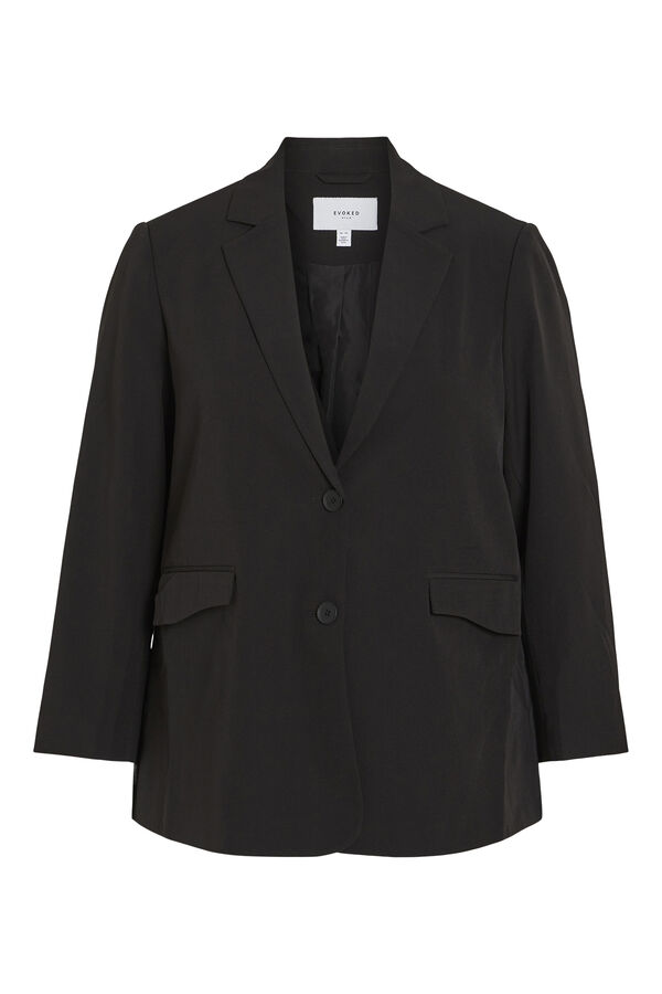 Evoked by Vila Blazer oversize Negro