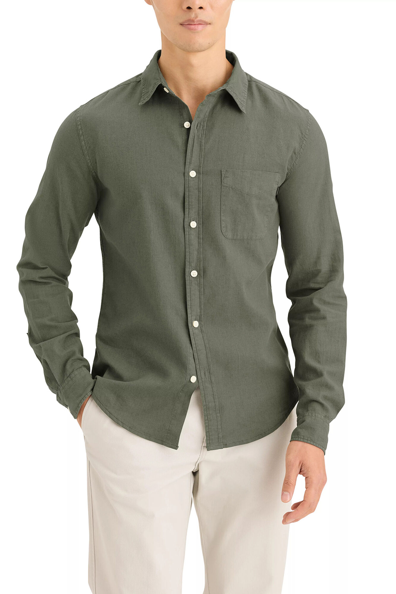 Dockers Camisa de popelina