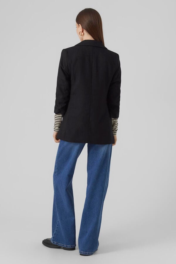 Vero Moda Americana b&aacute;sica Negro