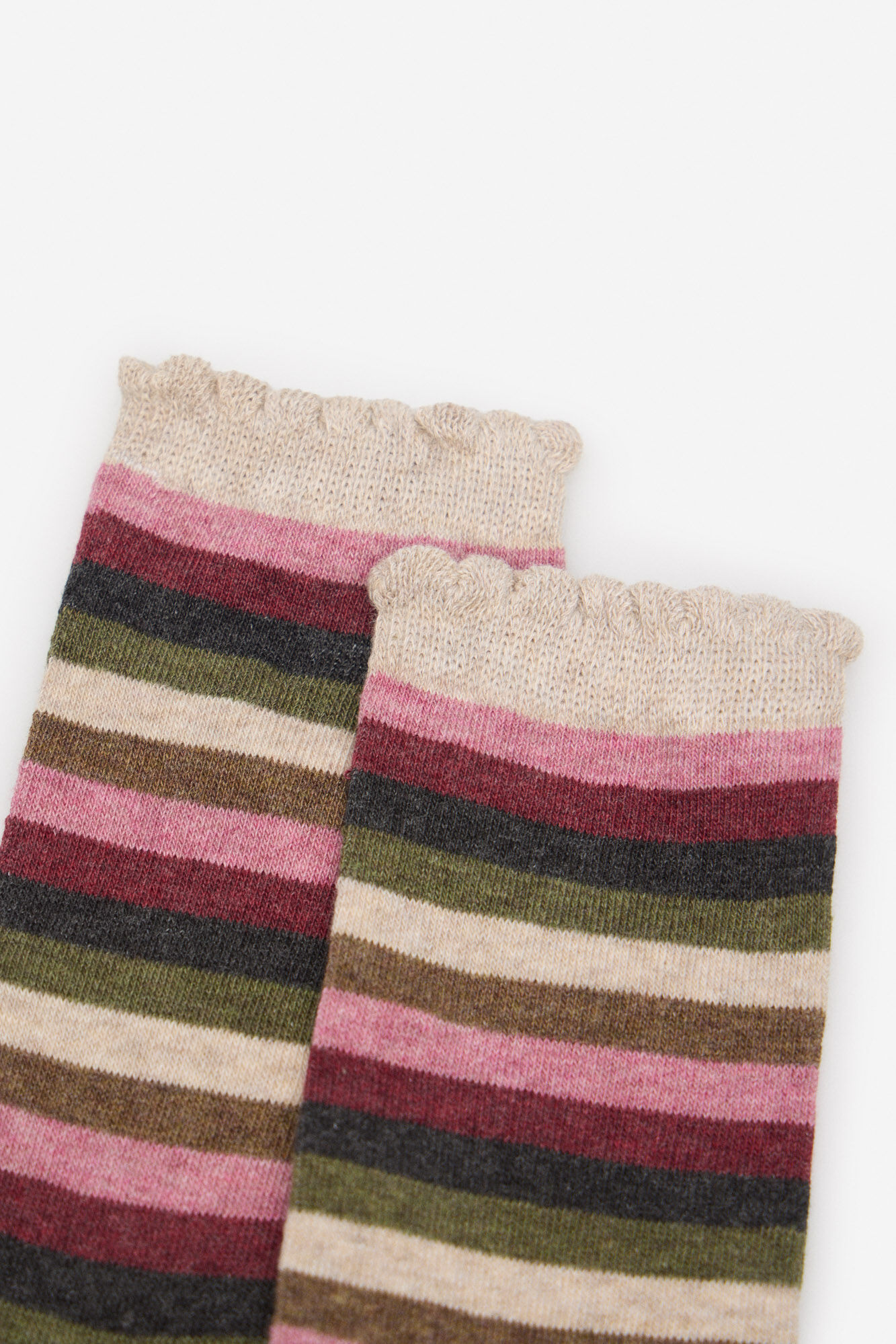 Cortefiel Calcetines rayas multicolor