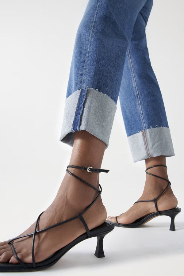 Salsa Jeans Vaqueros faith push in straight Azul