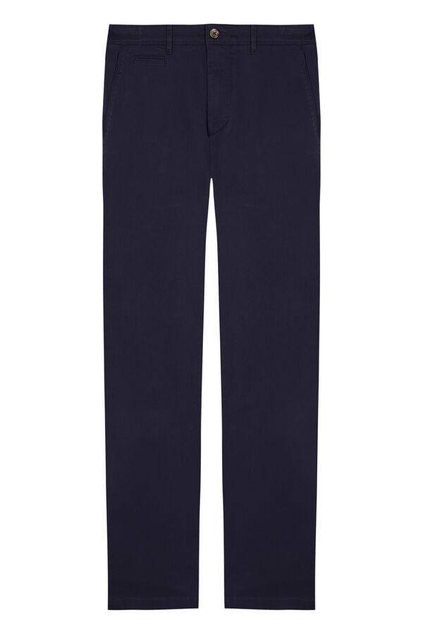 Cortefiel Pantal&oacute;n chino slim fit Azul marino