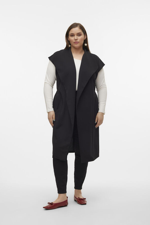 Vero Moda Curve Colete tamanho grande  Preto