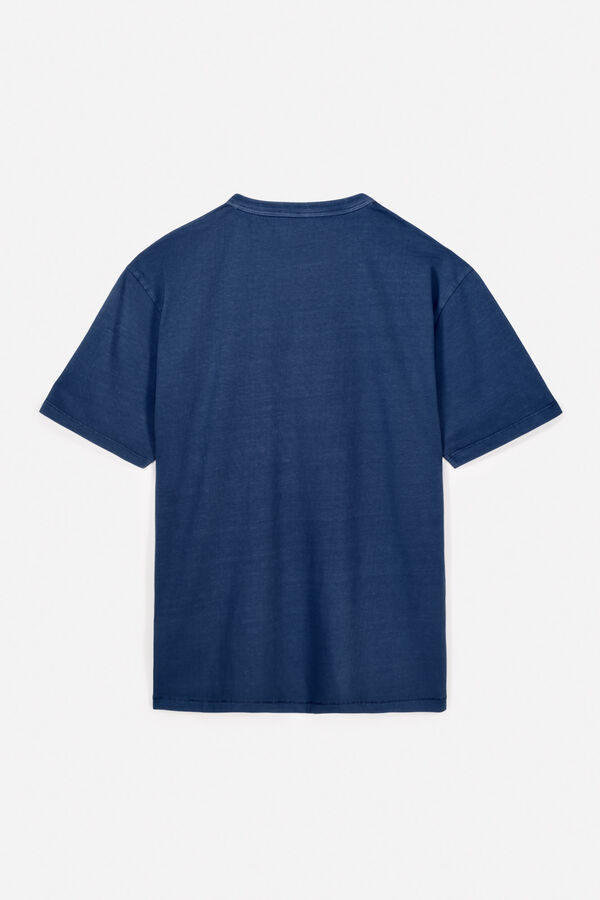 OOTO Camiseta gr&aacute;fica lavada OOTO Azul