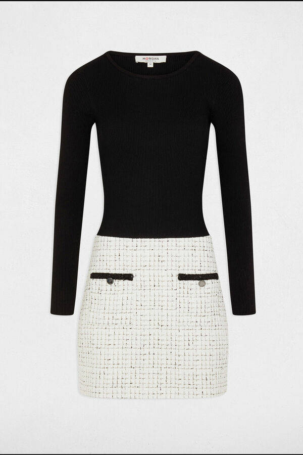 Morgan Vestido curto justo Multicolorido