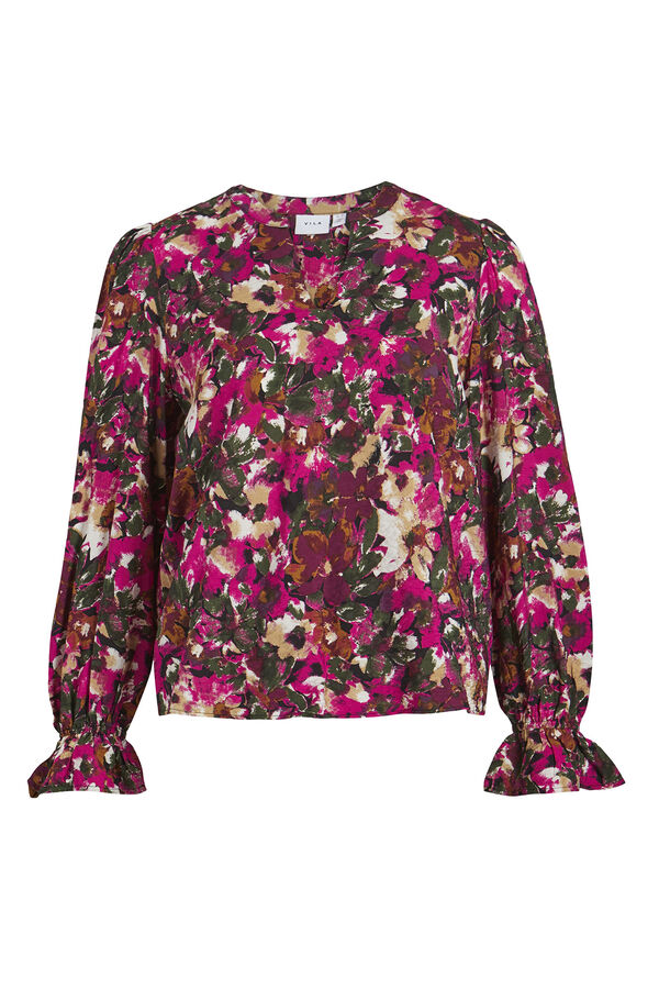 Vila Blusa de manga larga Negro