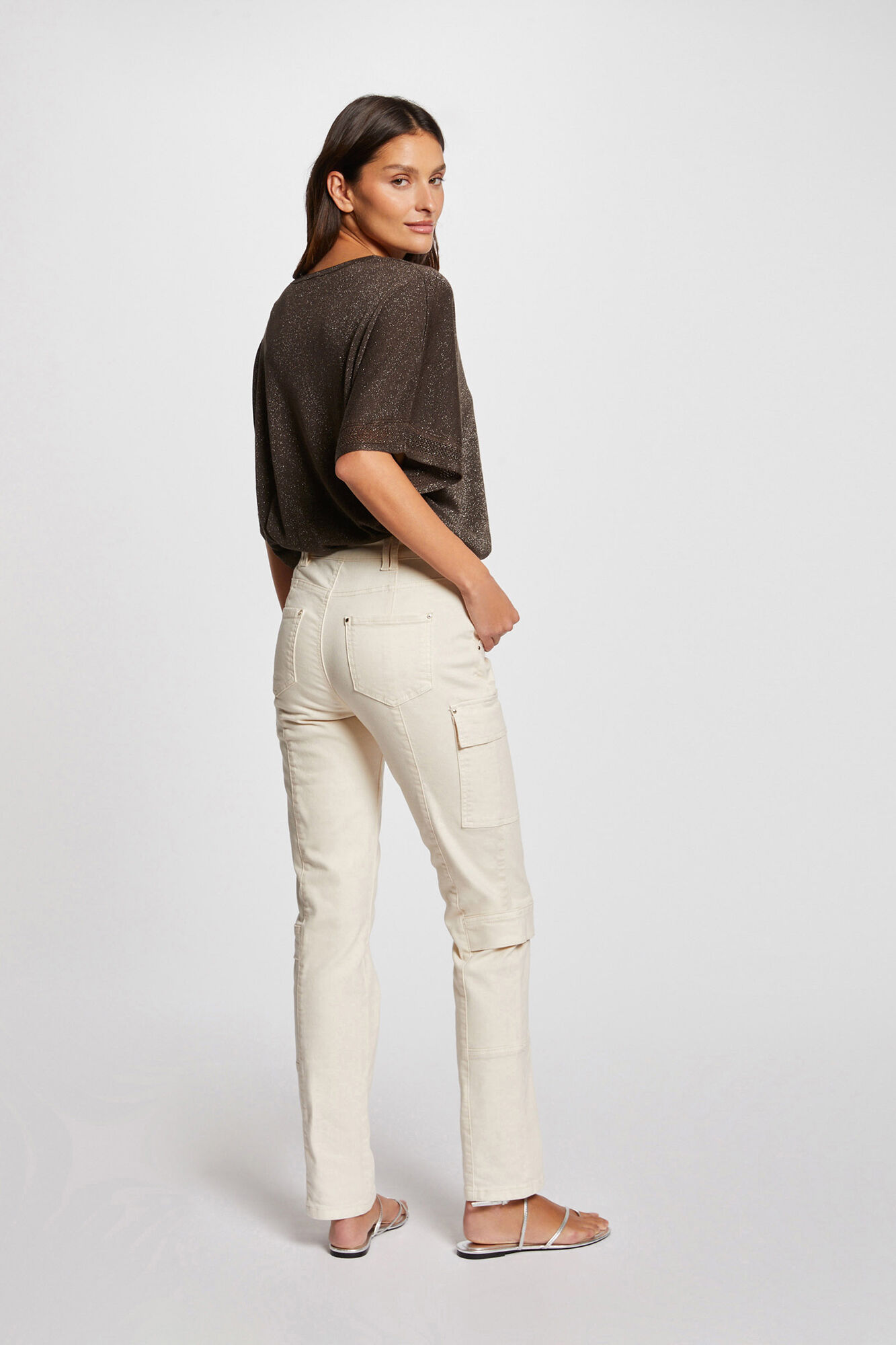 Morgan Camisola decote em V manga curta