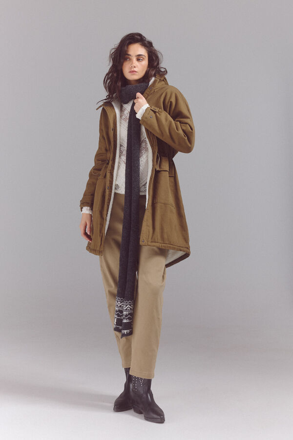 Slowlove Parka ligera Kaki